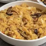 (1 KG)  SAUTEED SAURKRAUT & MUSHROOMS